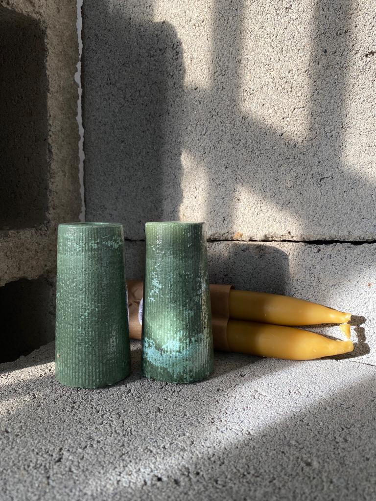 Mini Tapered Vase / Candle Holder (set of 2)