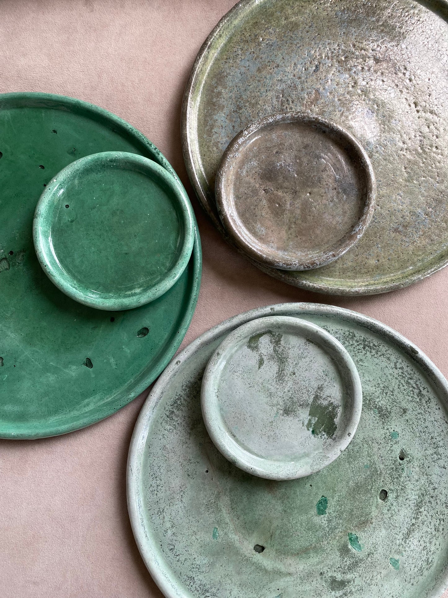 Round Tray Set
